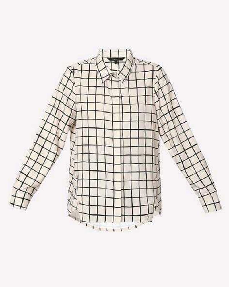 Checkered Print Shirt