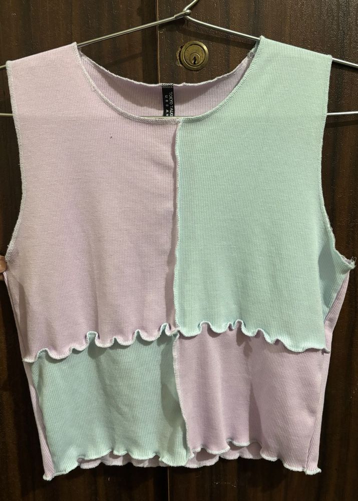 Pastel Patchwork Top