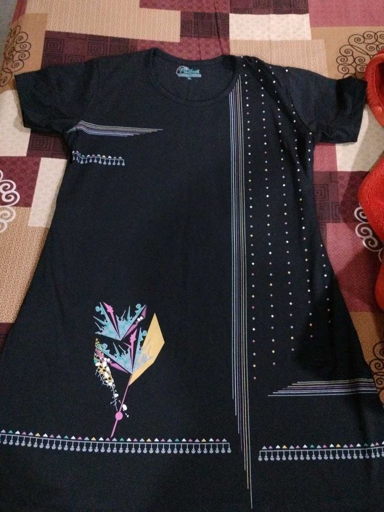 Printed T-Shirt Dress