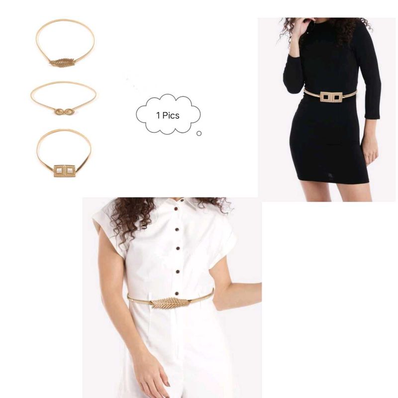 Gold Stretch Belt Set (Any One✨)
