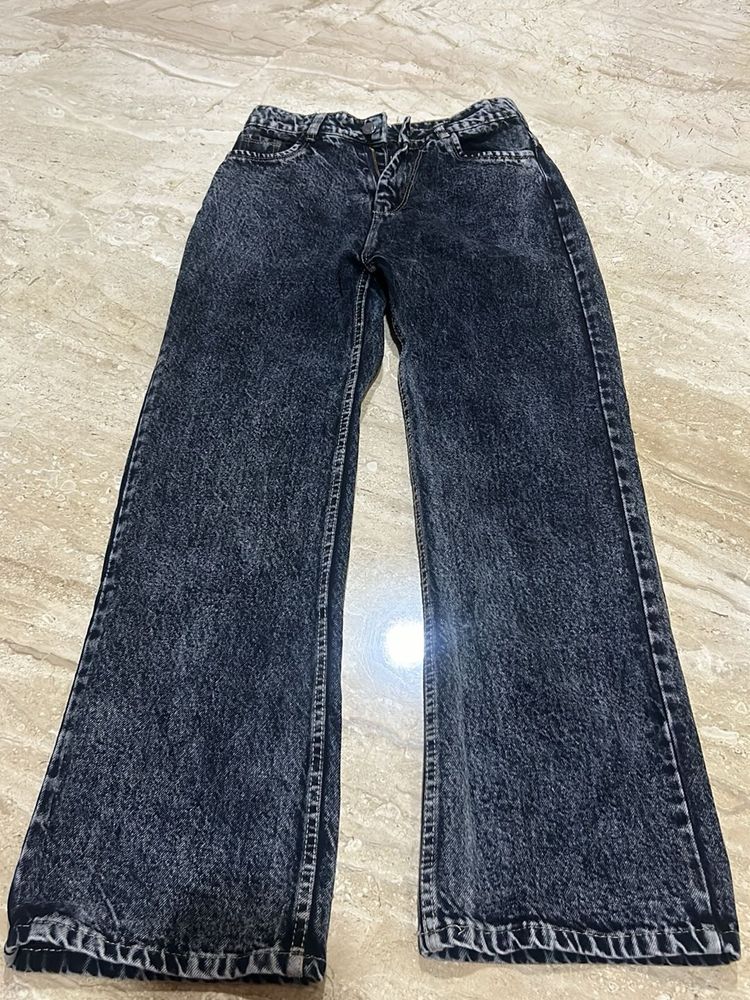 Straight Charcoal Jeans