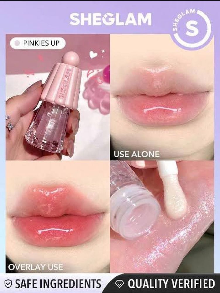 2 Pcs Sheglam Lip Oil