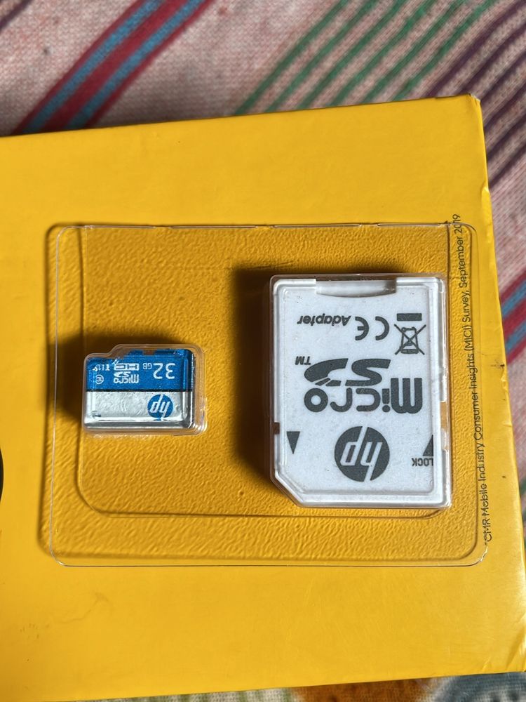 HP original memory card
