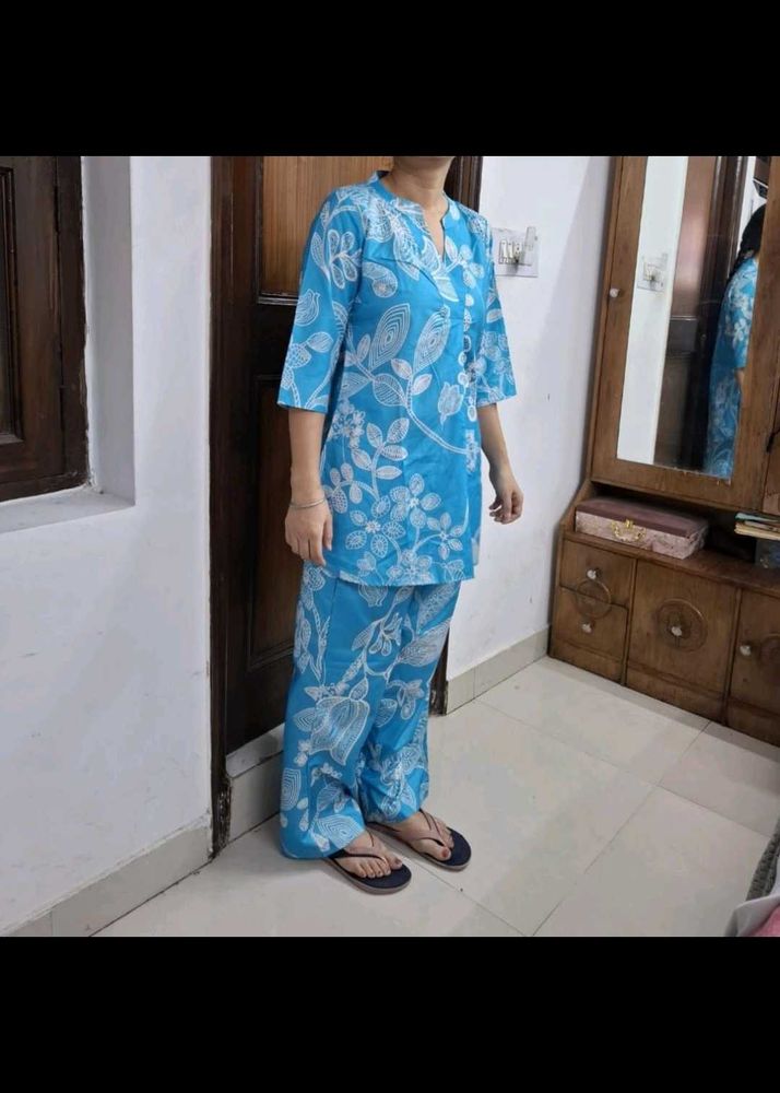 Floral Kurta Set / Coord se