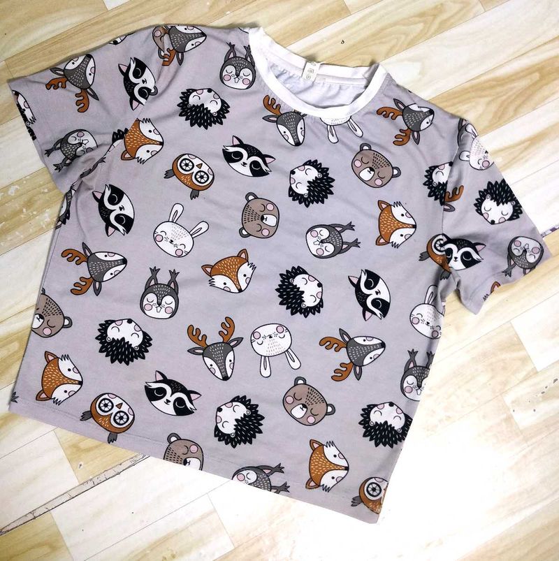 Cute Animal Print Tee