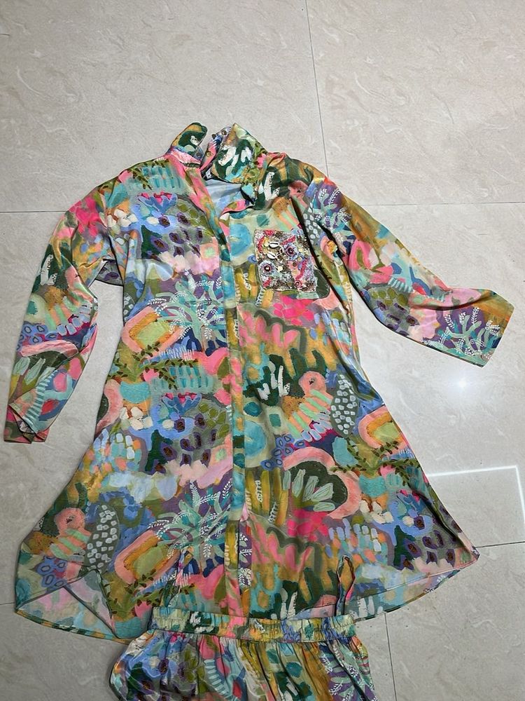 Colorful Print Coord Set