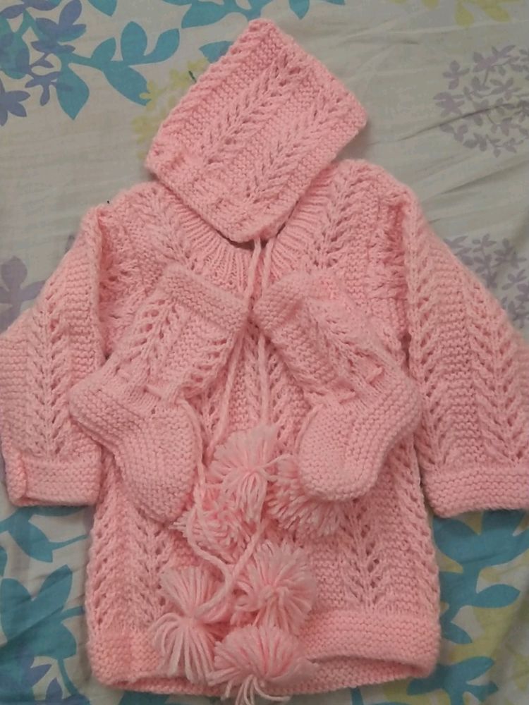 Baby Sweater 1year To 1.5 Years Old