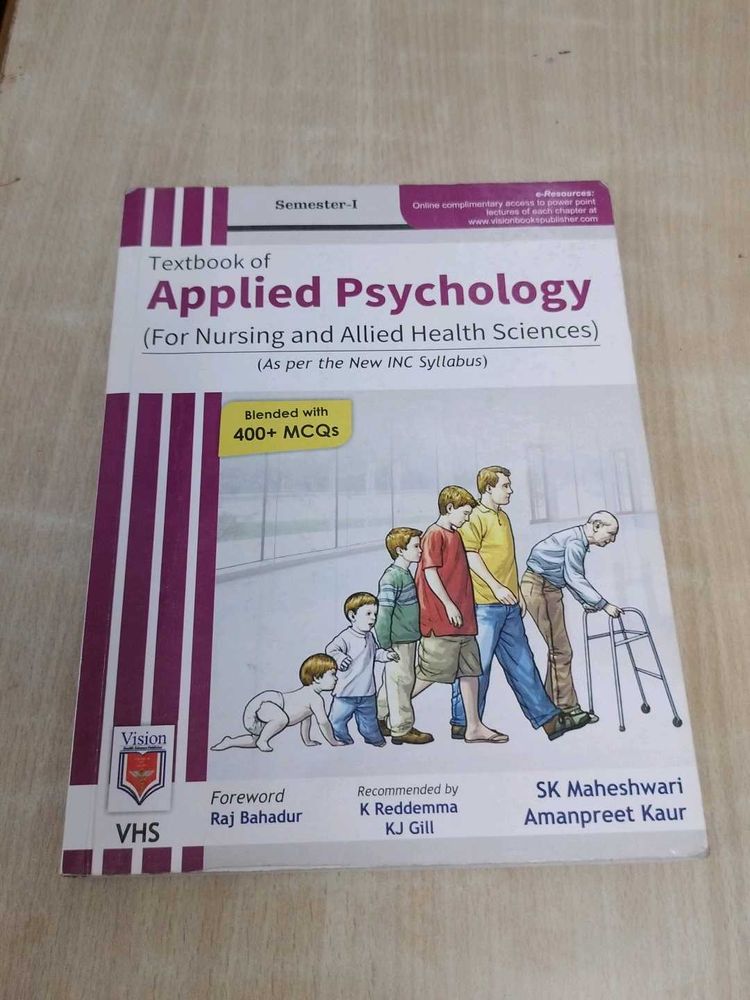 Applied Psychology Textbook - Nursing &amp; Health