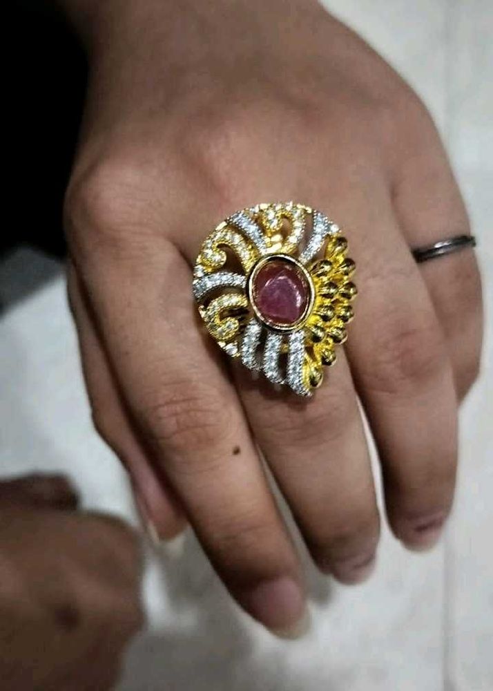 New Ring  With 3 Colours