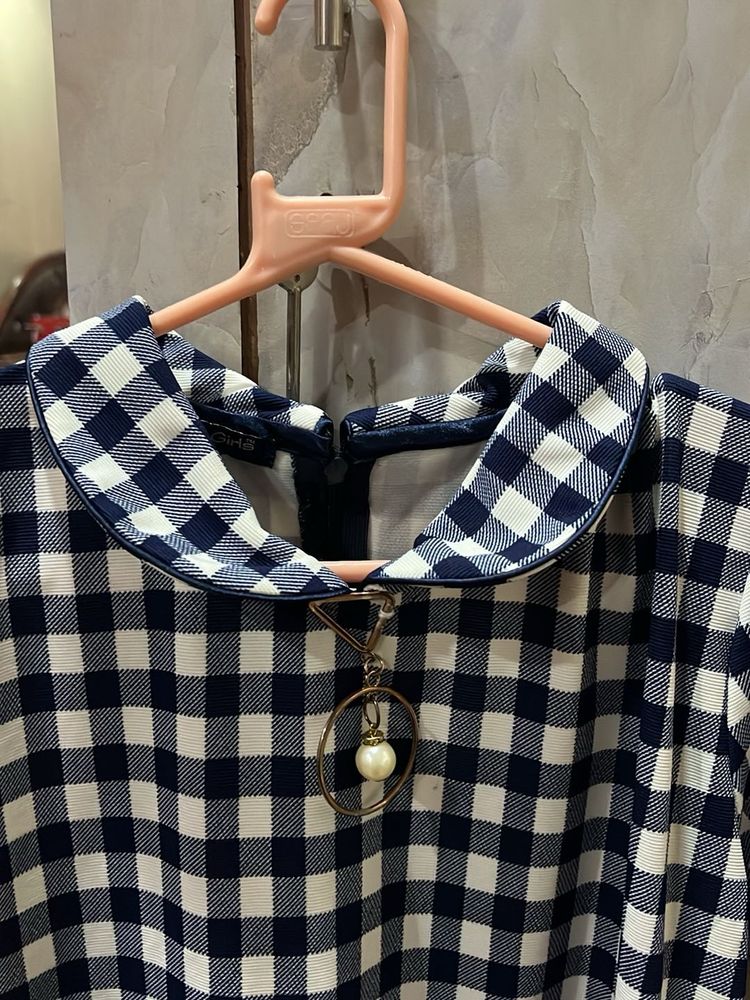 Checkered Mini Dress