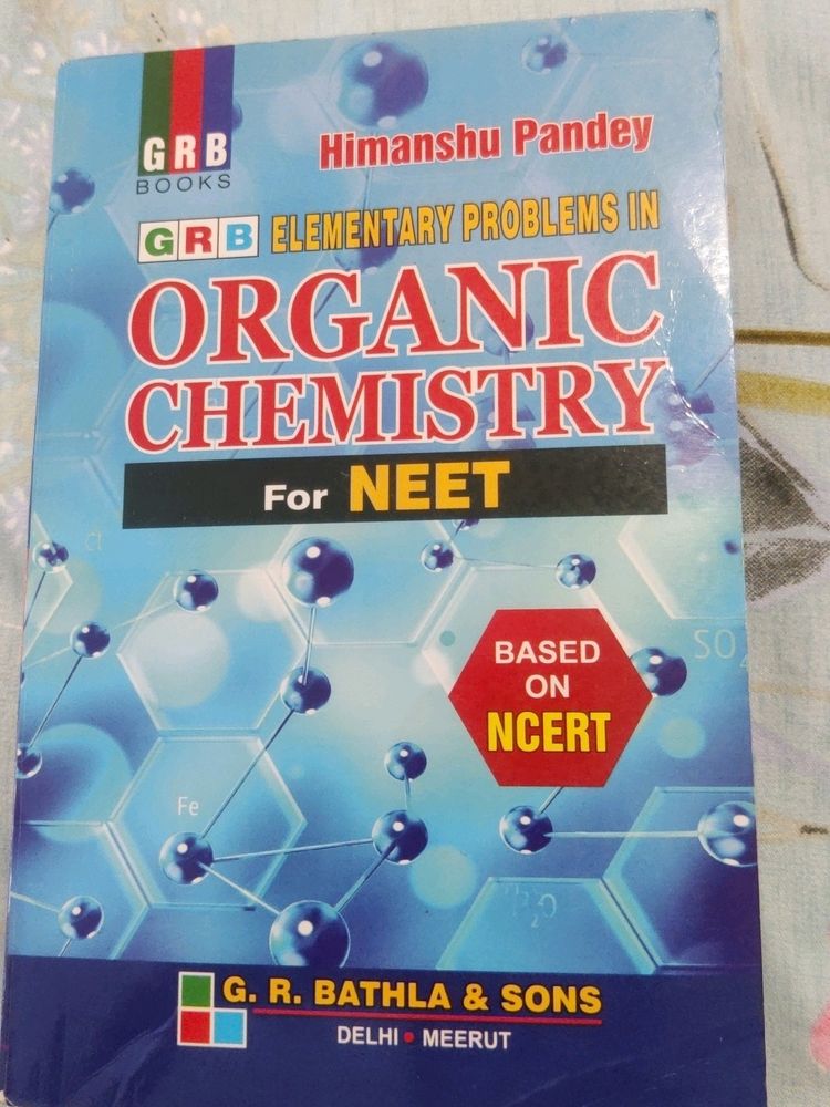 Himanshu Pandey Organic Chemistry For NEET