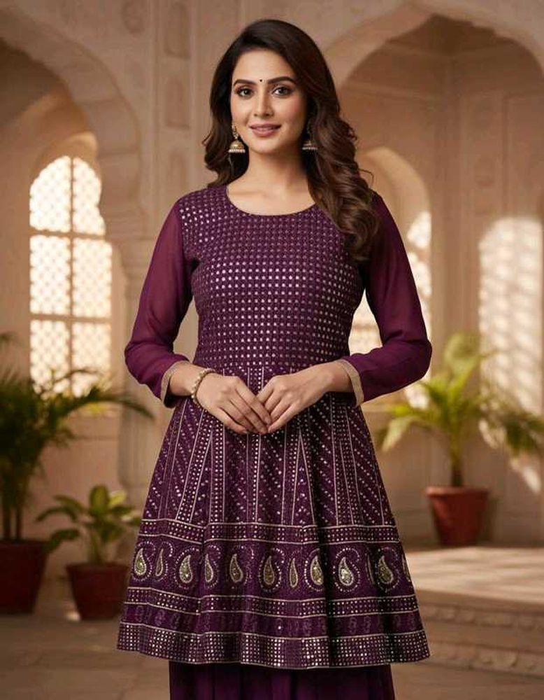 Elegant Ethnic sharara suit
