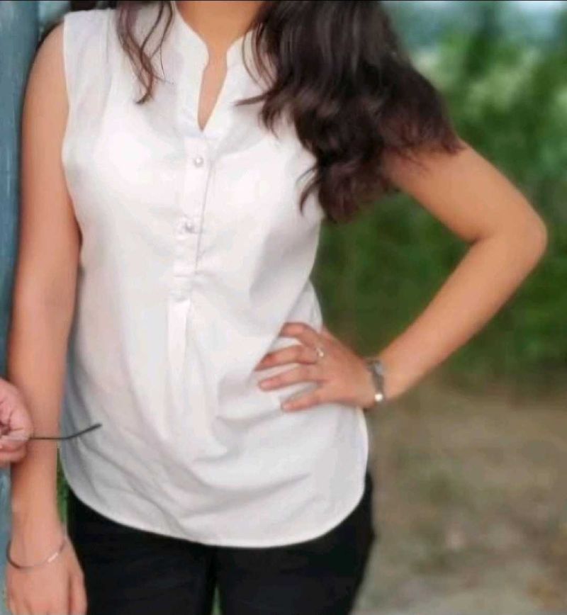 Mavie white Top