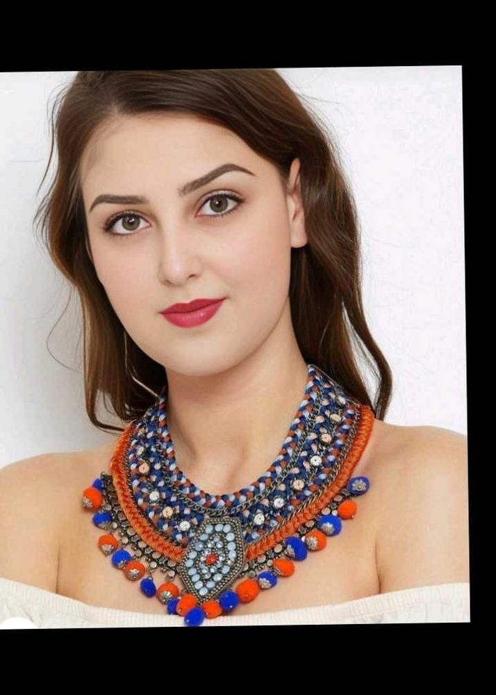 Beautiful Handmade Statment Necklace In