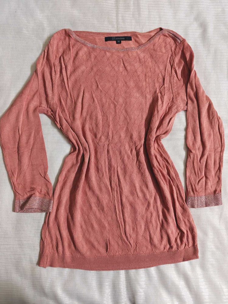 Peach Long Sleeve Top