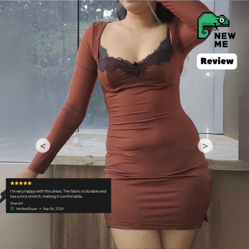 Newme Dress of worth 1299 is 420.