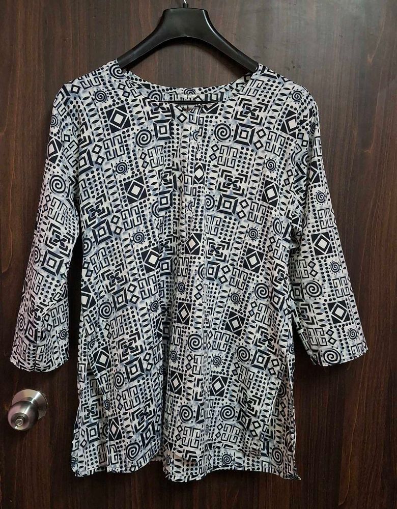 Patterned Short Kurti🌸