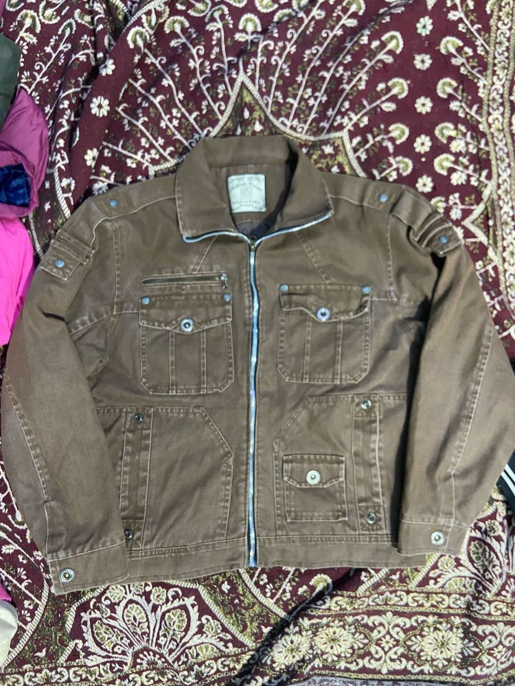 Brown Casual Jacket