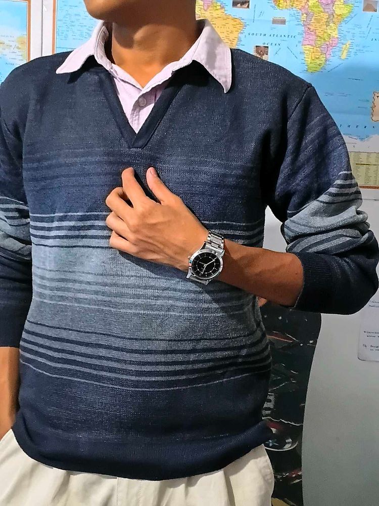 korean v neck sweater formal