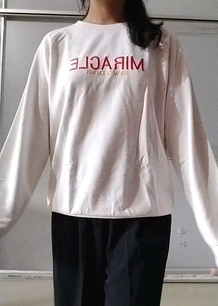 White Sweatshirt