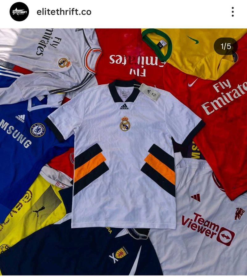 Real Madrid Icon White Jersey (Tag Intact)