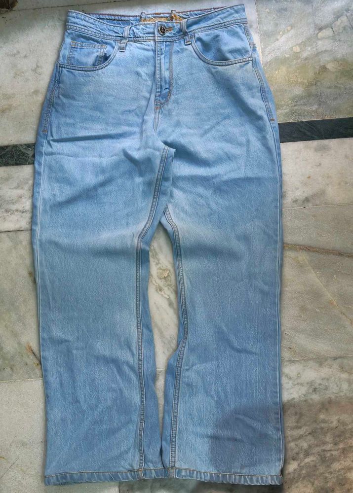 Light Wash Denim Jeans