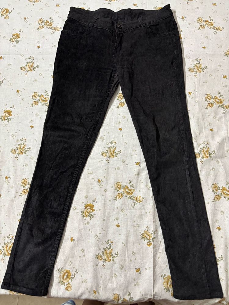 Black Corduroy Pants