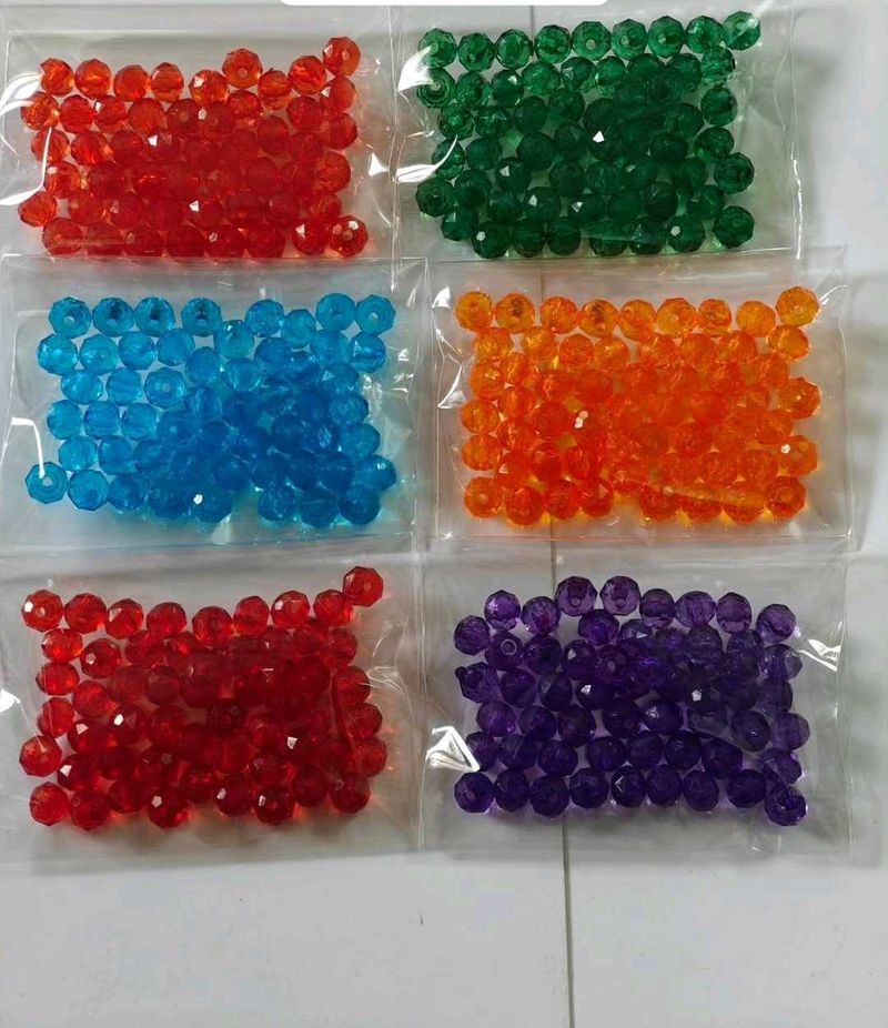 Colorful Crystal Beads Set