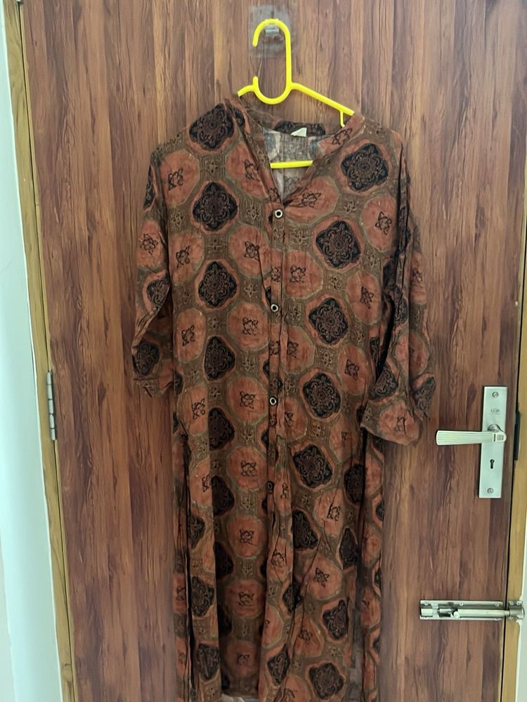 Patterned Kurta