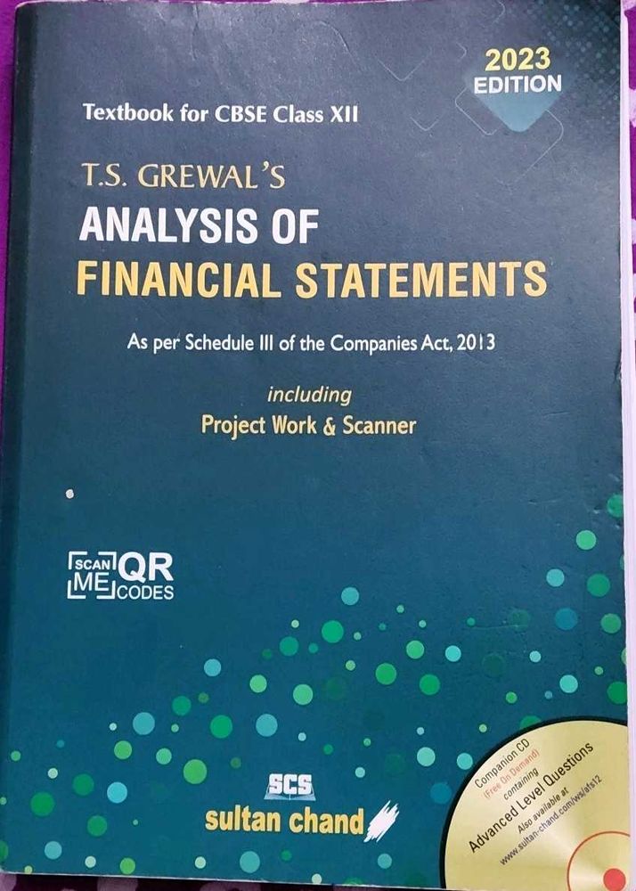 T.S. Grewal&#39;s Analysis of Financial Statements