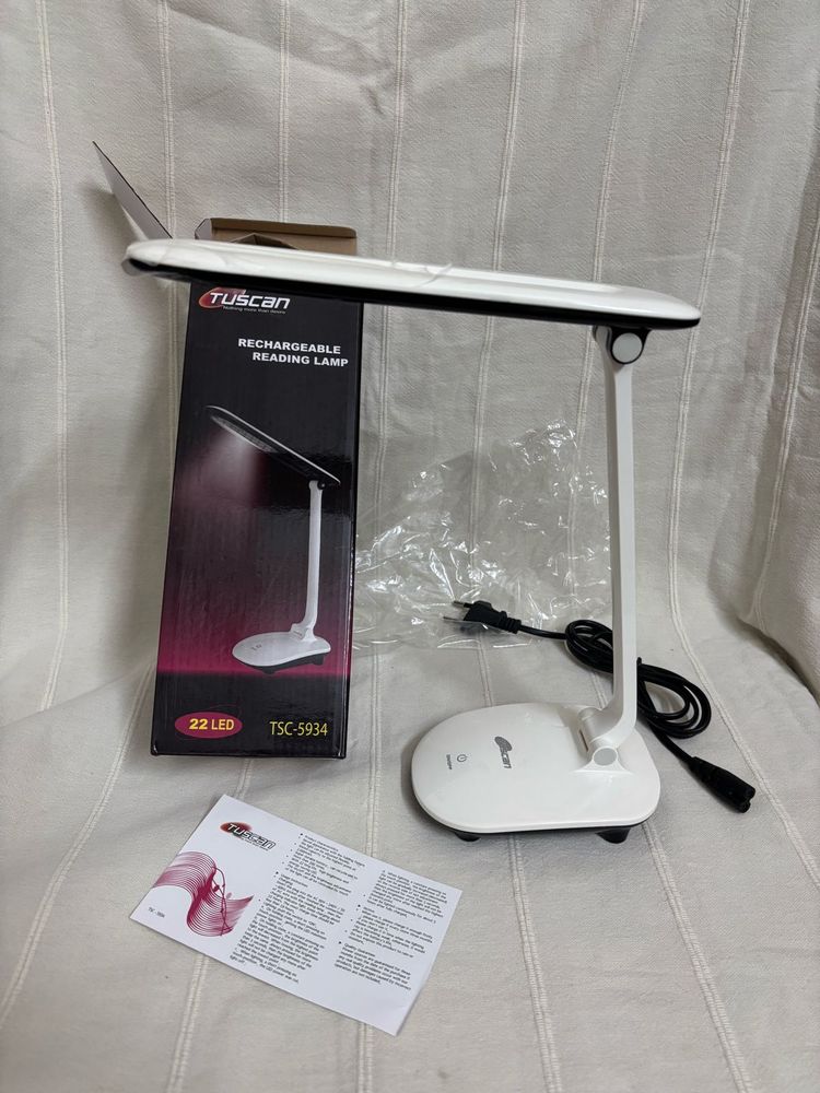🆕Tuscan Rechargeable Reading Lamp 22 LED