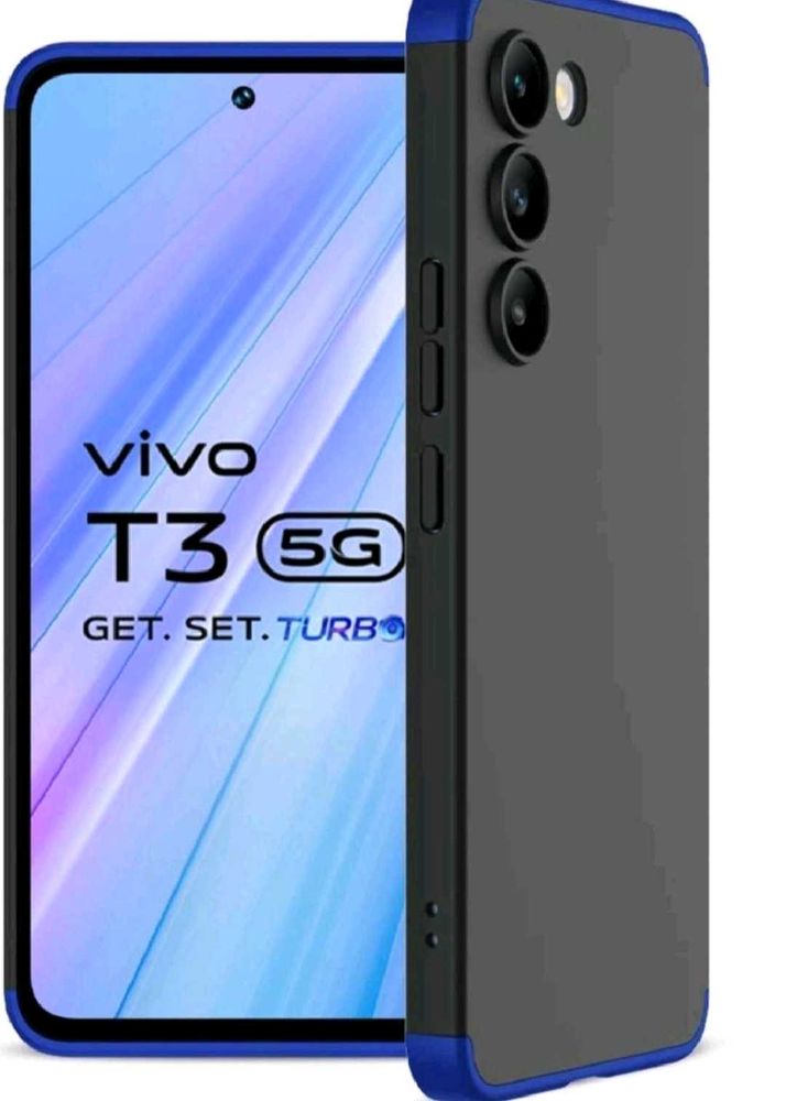 Vivo T3 5G Black/Blue Phone Case