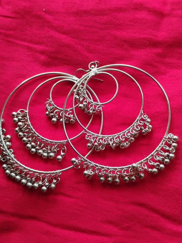 Silver Chaandbaali