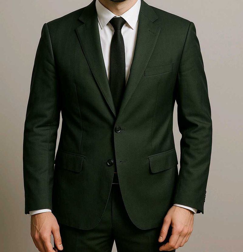 😎 Olive Green Men&#39;s Blazer 🌙
