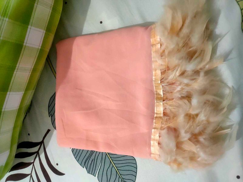 Feathered Dupatta