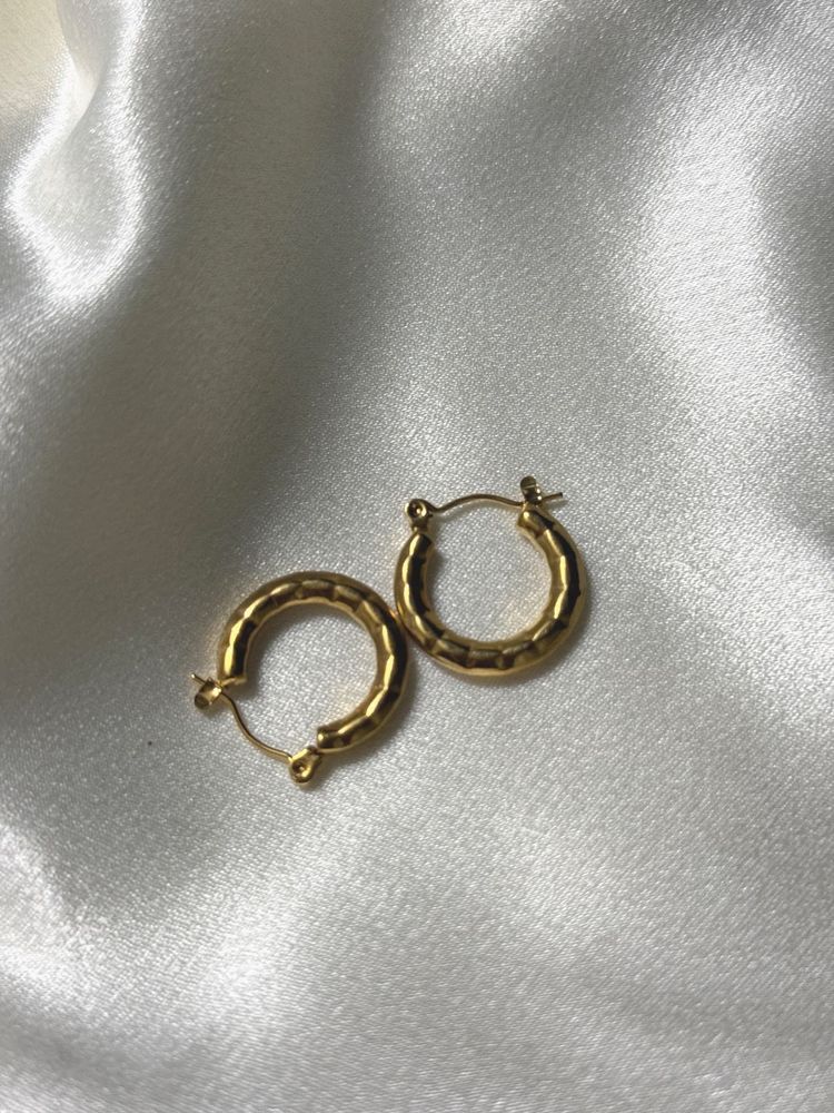 18k Gold plated Hoop Earrings