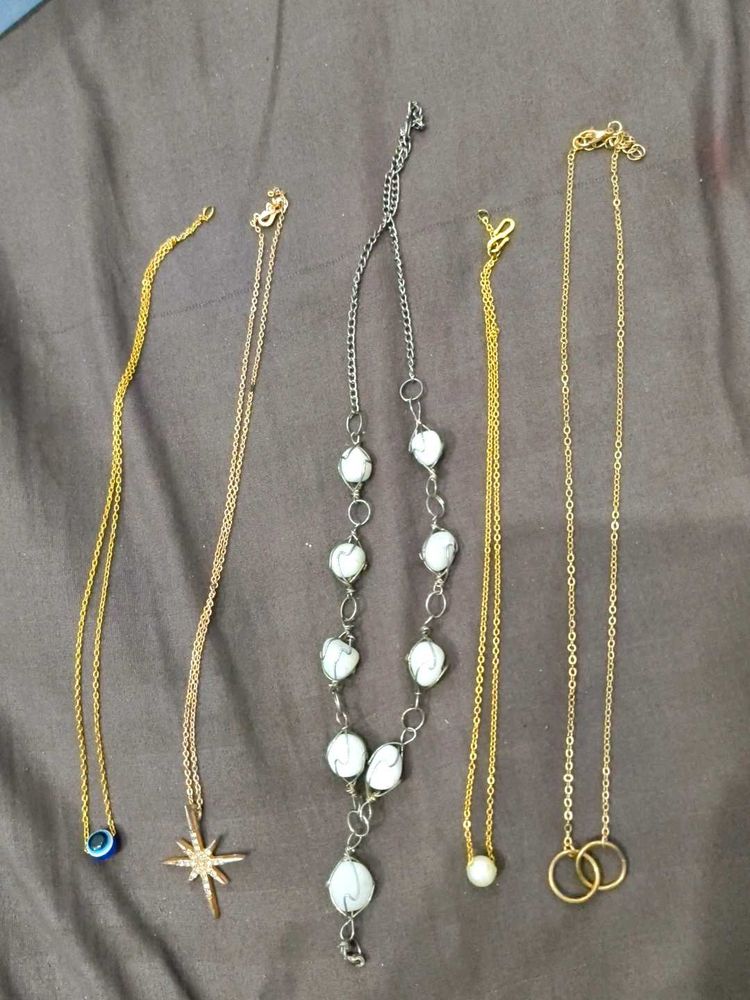 5 Necklace Bundle