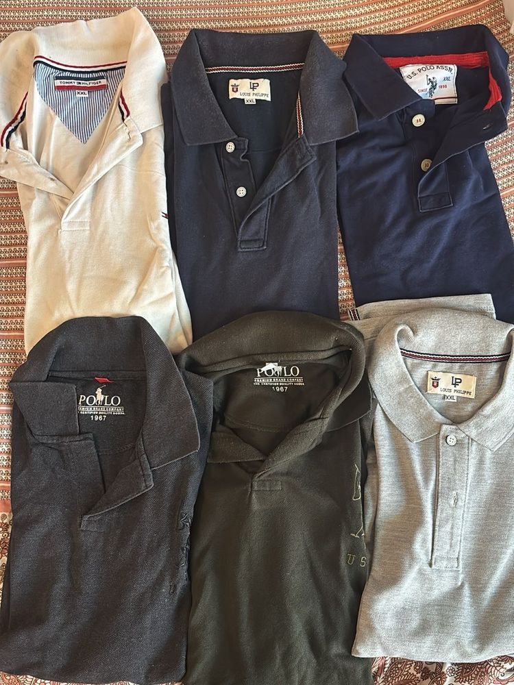 XXL Men&#39;s Polo T Shirts Bundle @200