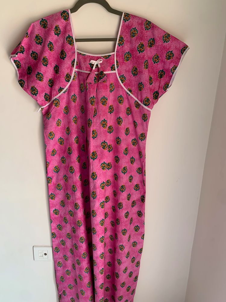 Brand New Pink Nighty Of Size Xl