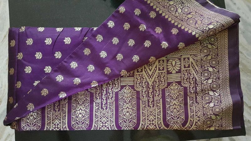 Saree With Blouse Piece