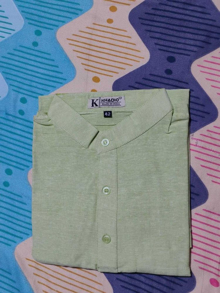 Khadi Cotton Shirt kurta