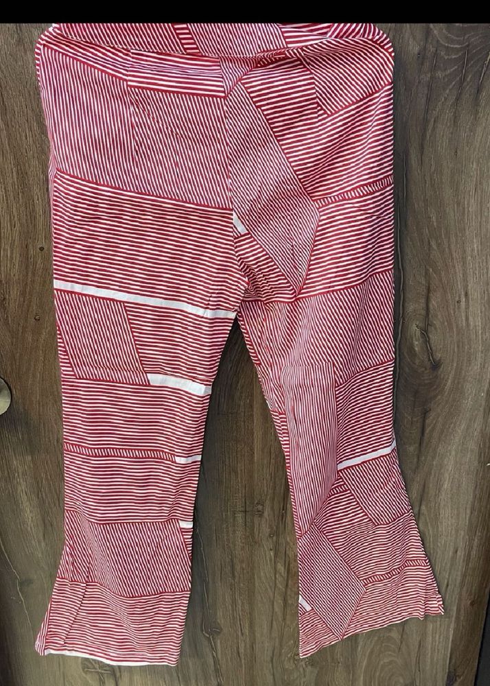 Striped Flare Leggings