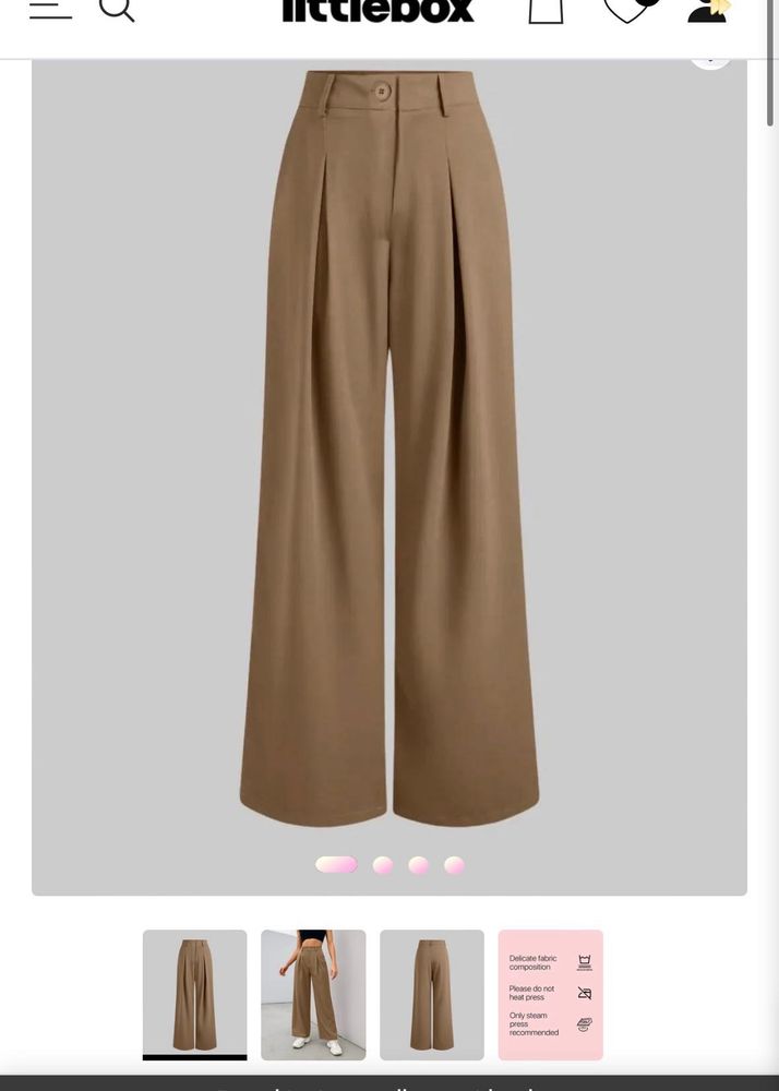 Wide Leg Trousers