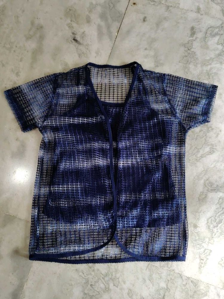 Bust 38 Shrug With Tank Top