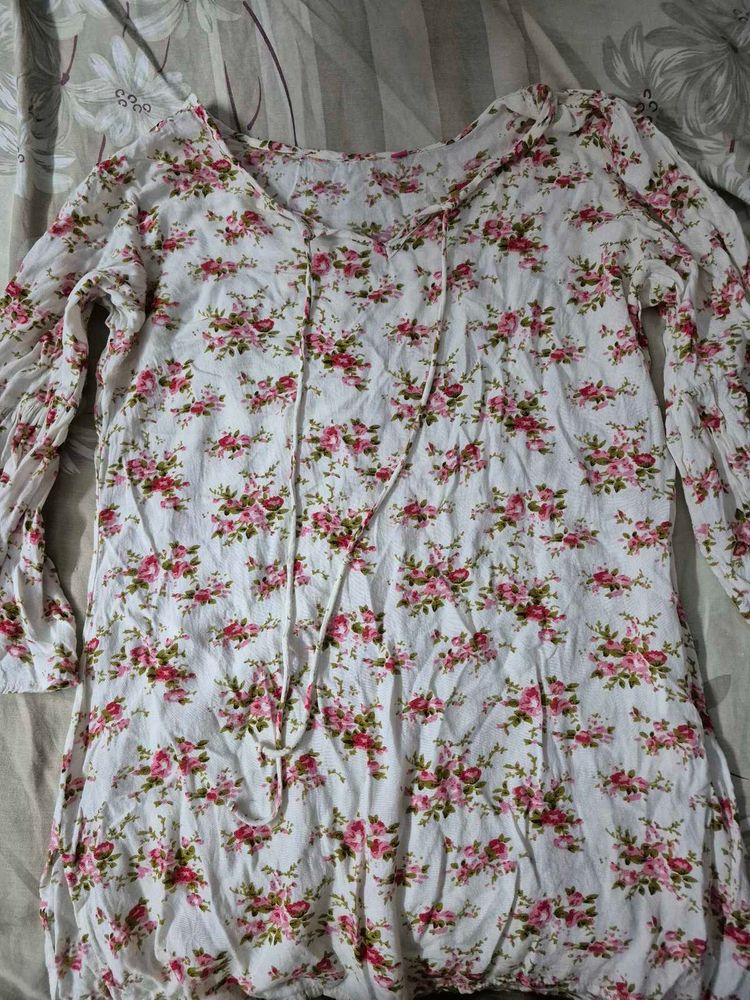 Floral Print Top