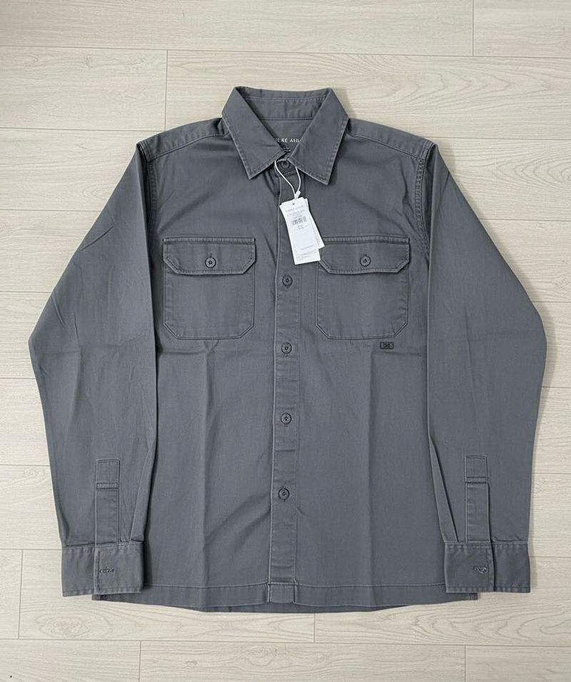 American Eagle Outfitters Gray Long Sleeve Shirt