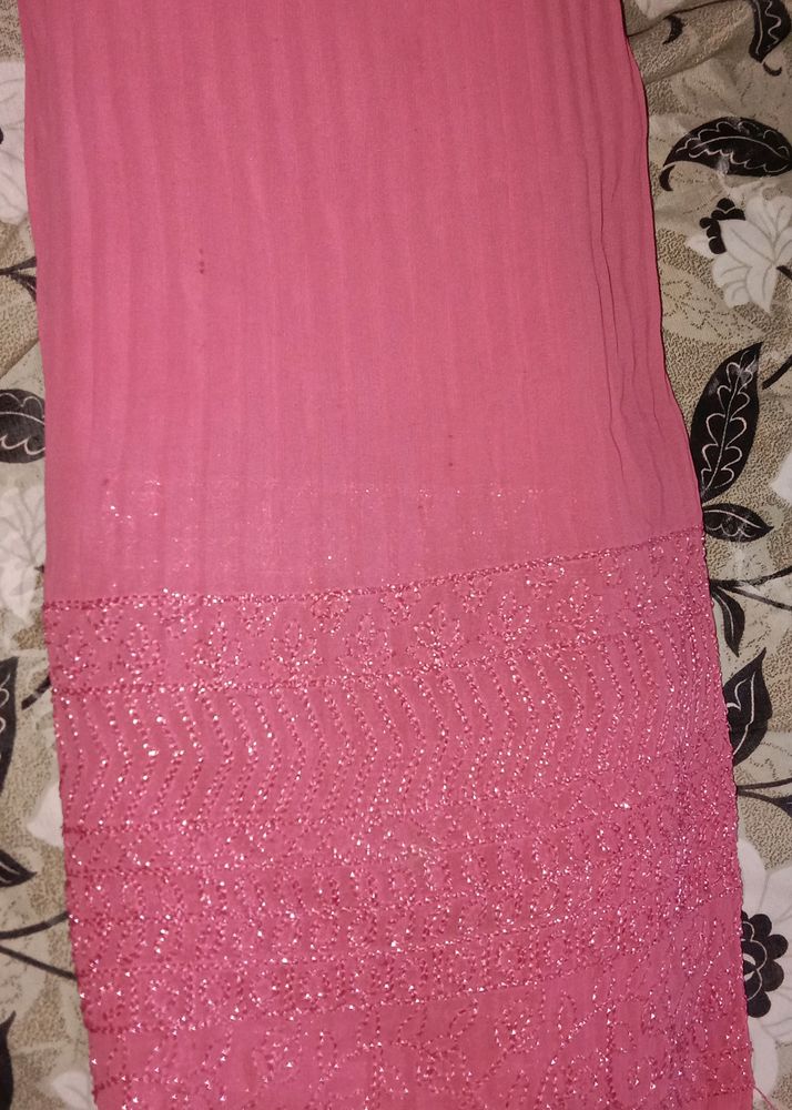 3 Meter Georgette Fabric