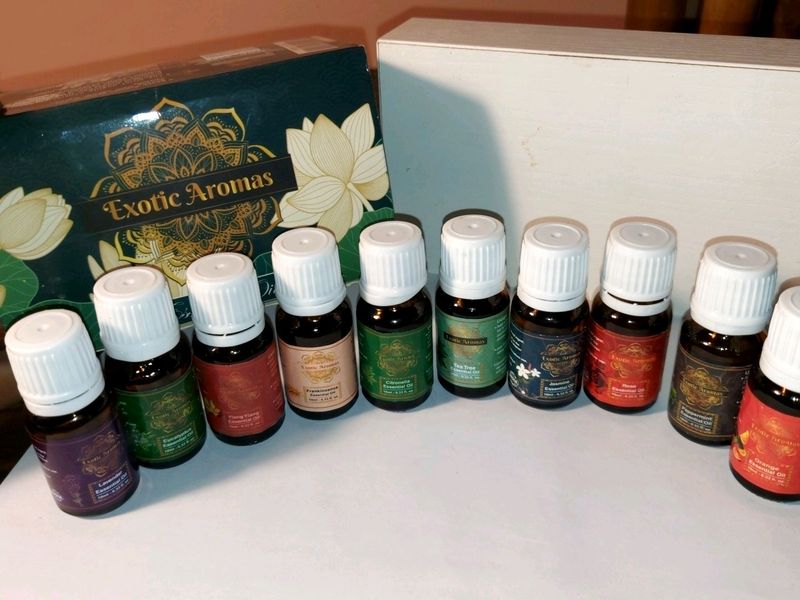 🥰Pack Of 8 Aroma Essential Oil Bottle- 10ml Each