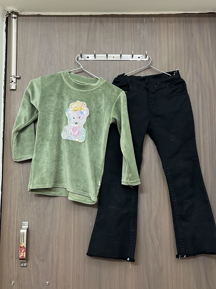 woollen Cute new  Kids Outfit for 5-7 yr old