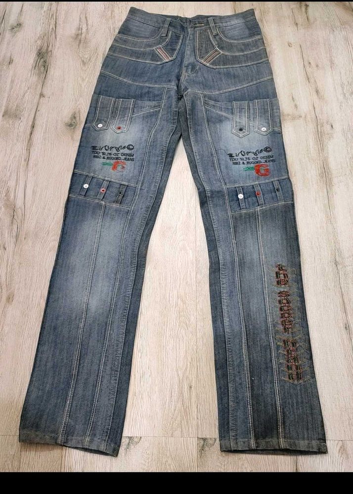 Cs1591 Soccer Jeans Size 28